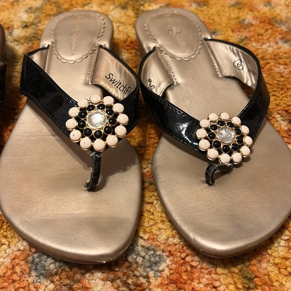 3 pairs of Lindsey Phillips switch flops - Picture 7 of 11